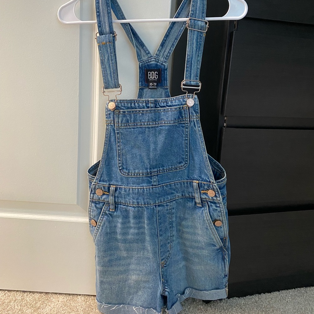 Urban Outfitters Blue Denim Overalls NWOT